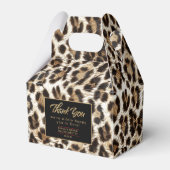 Ballotins Merci sauvage heureux Leopard blanc ID1157 (Verso)