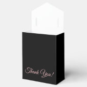 Ballotins Merci Tuxedo mariage Favor Box (Ouvert)