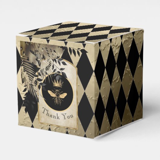 Ballotins Merci vintage de l'arlequin  (Verso)