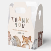 Ballotins Merci Whimsical Woodland Animaux (Ouvert)