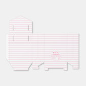 Ballotins Mère et bébé fille lapin | MERCI BABY SHOWER (Déplié)