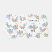 Ballotins Merle rouge Aussiedoodle Chien Anniversaire Merci (Déplié)