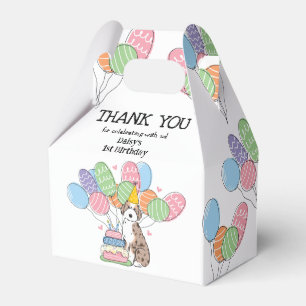 Ballotins Merle rouge Aussiedoodle Chien Anniversaire Merci