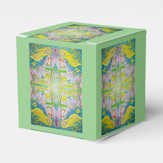 Ballotins Mermaid Ballotin de fête d'anniversaire (Verso)