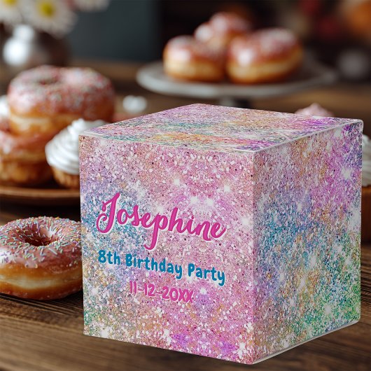 Ballotins Mermaid colorful iridescent birthday custom