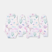 Ballotins Mermaid Queue sous la mer Girl Anniversaire (Déplié)