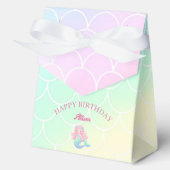 Ballotins Mermaid Tail Teal Pink Girly Birthday (Recto)