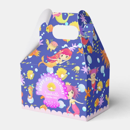 Ballotins Mermaids Navy Blue Tent (Verso)