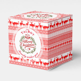 Ballotins MERRY CHRISTMAS Ballotin traditionnel et personnal