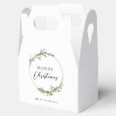 Ballotins Merry Christmas Minimalist Wreath (Ouvert)