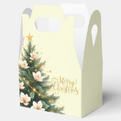 Ballotins Merry Christmas Tree Favor Gift Box (Ouvert)