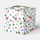 Ballotins Merry Christmas Trimings  Favor Box (Arrière)