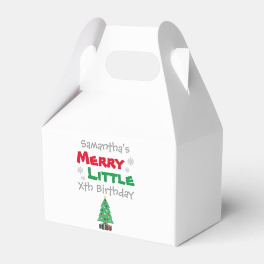 Ballotins Merry Little Birthday (Verso)