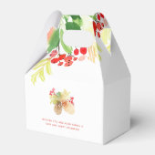 Ballotins Merry Mistletoe | Aquarelle personnalisable (Arrière)