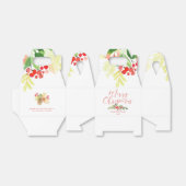 Ballotins Merry Mistletoe | Aquarelle personnalisable (Déplié)