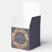 Ballotins Message personnalisé Flore Wreath Thanksgiving (Ouvert)