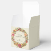 Ballotins Message personnalisé Flore Wreath Thanksgiving (Ouvert)