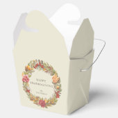 Ballotins Message personnalisé Flore Wreath Thanksgiving (Ouvert)