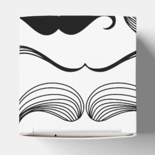 Ballotins Messieurs Mustache Motif dans toutes les formes et (Haut)