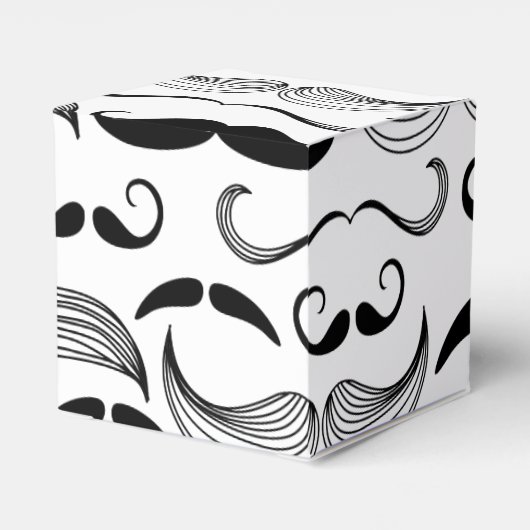 Ballotins Messieurs Mustache Motif dans toutes les formes et (Arrière)