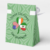 Ballotins Mexique Irlande États-Unis Trèfle Drapeau (Arrière)