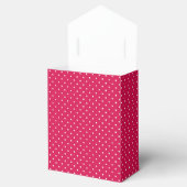 Ballotins Micro pois blanc - Framboise (Ouvert)