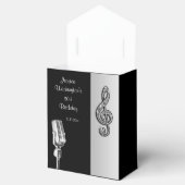 Ballotins Microphone rétro et Ballotin d'anniversaire treble (Ouvert)