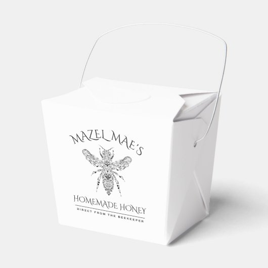 Ballotins Miel maison personnalisé (Verso)
