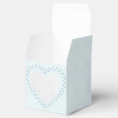Ballotins Mignon Ours Brun Garçon Bleu Couverture (Ouvert)