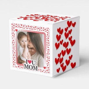 Ballotins Mignonne COEUR JE T'AIME MOM Fête des Mères Cadeau