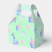 Ballotins mignonne cupcake Sweet sirène fête d'anniversaire  (Arrière)