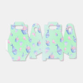 Ballotins mignonne cupcake Sweet sirène fête d'anniversaire  (Déplié)