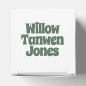 Ballotins Mignonne Fox dormir en Baby shower Feuille (Haut)