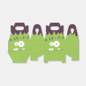 Ballotins Mignonne Halloween Frankenstein Monster Face (Déplié)