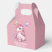 Ballotins mignonne licorne magique princesse fille anniversa (Recto)