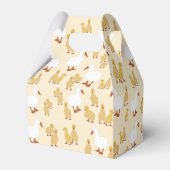 Ballotins Mignonne Mère Canard & Bébé Motif Monogramme (Arrière)