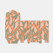 Ballotins mignonne plage tropicale feuille carrelé motif (Déplié)