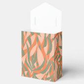 Ballotins mignonne plage tropicale feuille carrelé motif (Ouvert)