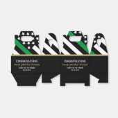 Ballotins Militaire Graduation Mince Ligne verte (Déplié)