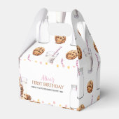 Ballotins Milk Et Cookies Fille Ballotin de fête d'anniversa (Arrière)