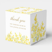 Ballotins Mimosa First Communion Cube (Arrière)