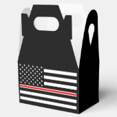 Ballotins Mince Red Line Drapeau : Mémorial du héros des pom (Ouvert)