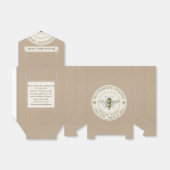 Ballotins Mini boîte de produit Apiaire pour petites bougies (Déplié)