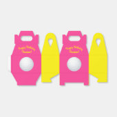 Ballotins Mini Golf Balls Anniversaire Fête Enfants Rose (Déplié)