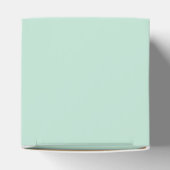 Ballotins Mini Seafoam menthe vert solide moderne chic (Haut)