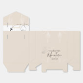 Ballotins Mini Suitcase voyage aventure commence Graduation (Déplié)