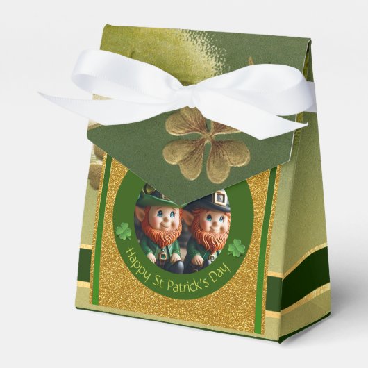 Ballotins Miniature Leprechaun St Patrick's Day TFB (Verso)