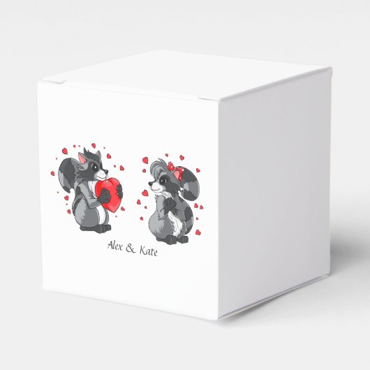 Ballotins Miniatures Hershey's de mariage pour couple amoure (Verso)