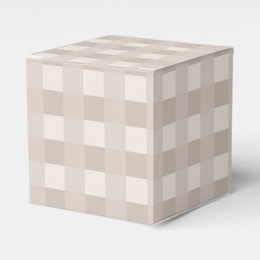 Ballotins Minimal Beige Checkerboard Design (Verso)
