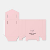 Ballotins Minimal et chic | Carte de remerciements Mariage n (Déplié)